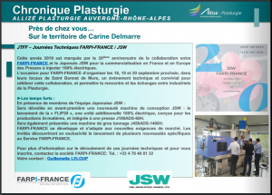 FARPI-FRANCE dans la Chronique plasturgie
